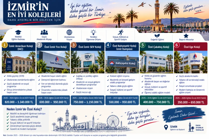 İzmir En İyi Kolejler: Özel Okullar ve Seçim Rehberi