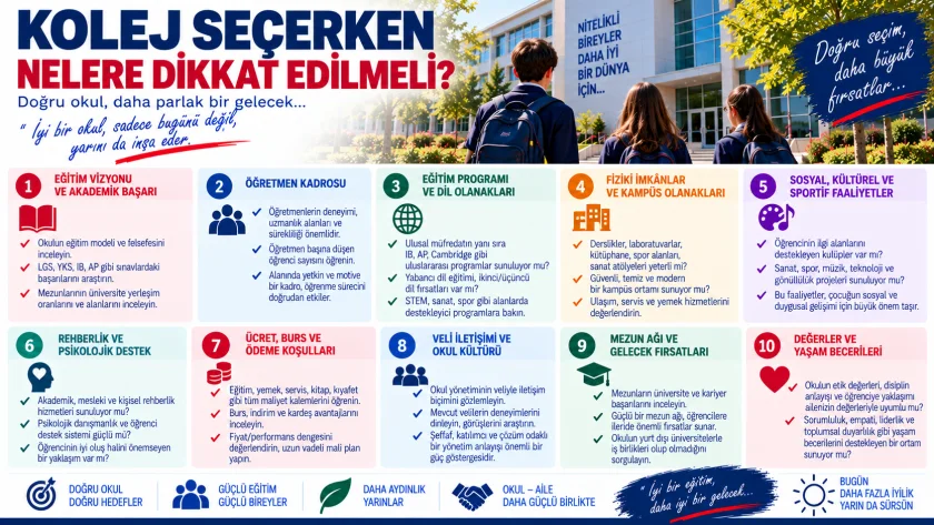 Kolej Seçerken Nelere Dikkat Edilmeli? 2026-2027 Detaylı Rehber