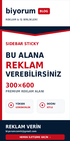 Sidebar Sticky reklamı